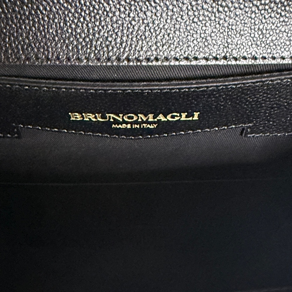 ✨Bruno Magli ✨ Black Block M Convertible backpack to shoulder/crossbody bag - Picture 12 of 12